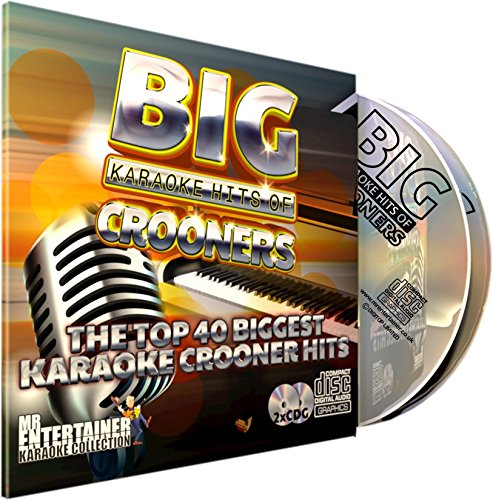 Mr Entertainer Big Karaoke Hits of Crooners - Double CD+G (CDG) Pack. 40 Top Songs
