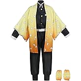 Oispvpes Anime Costume Mitsuri Tanjirou cosplay Nezuko Shinobu Zenitsu Giyuu Halloween outfit Adult