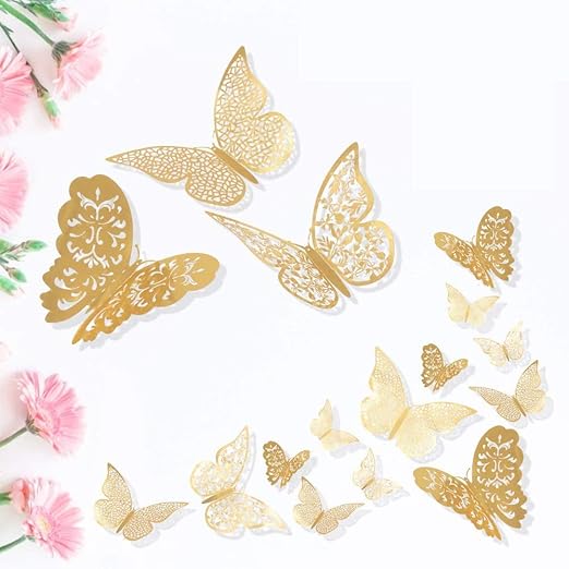 3d butterfly wall art for nursery