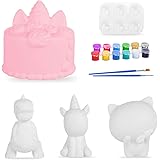 DIY Squishies Large 4 Pcs Developing Ideas Hands-on Ability, Slow Rising Kawaii Toy with Light Cream fragranc,Creamy Scented