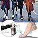 ELEFT Barefoot Comfort Insoles for Men - Full Length Cushioned Insoles, Shoe Insoles for Massaging, Breathable and Foot Pain Relieve Man's Insoles (Black£©
