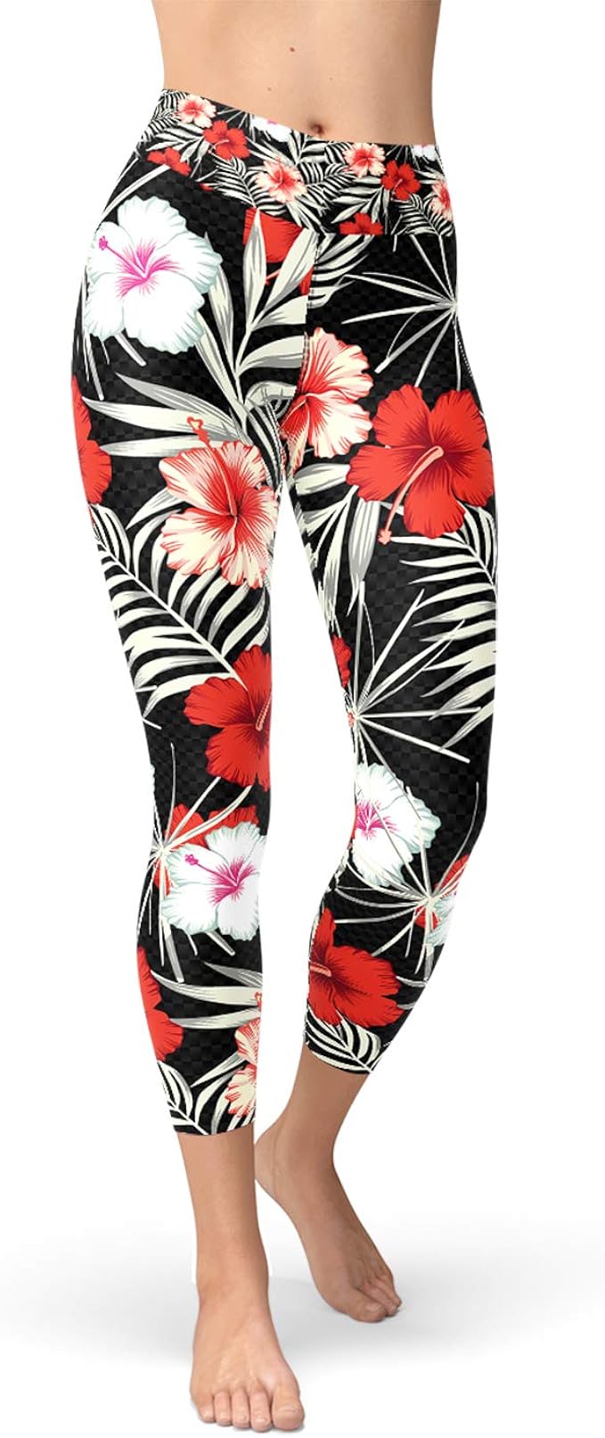 floral active leggings
