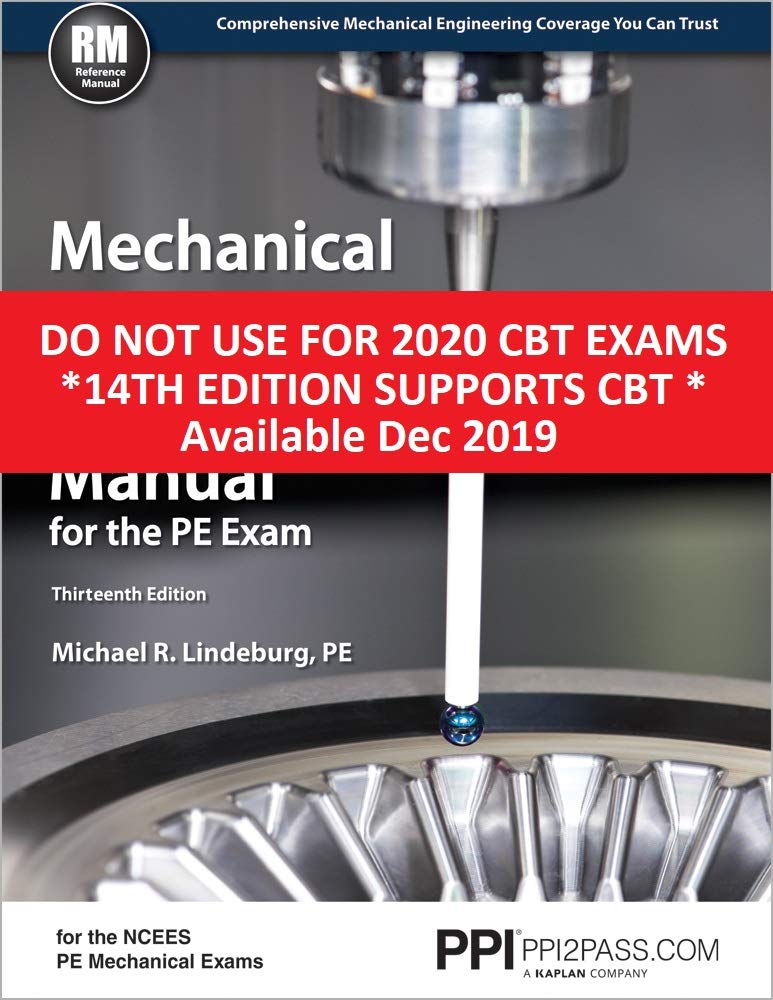 Photo 1 of Mechanical Engineering Reference Manual for the PE Exam