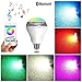 Bluetooth Speaker Portable Light Bulb E27 Base Smart Audio Music Speaker RGB Lamp For iPhone Color Changing Dimmable Indoor Outdoor for Party Bar Club Celebration Bedroom Dinning Room