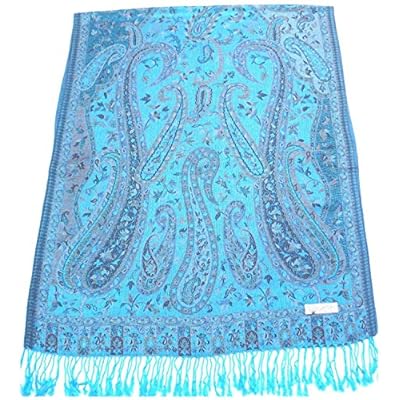 Bangong Design 2 Ply Reversible Shawl Scarf Wrap Stole Throw Pashmina CJ Apparel NEW Bangong Design 2 Ply Reversible Shawl Scarf Wrap Stole Throw Pashmina CJ Apparel NEW