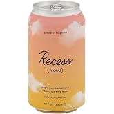 Recess, Grapefruit Tangerine Sparkling Water, 12 Fl Oz