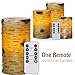 Candles Birch, Flameless Candles Set of 4