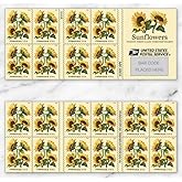 Sunflowers 2026 (Book of 20) Flowers First-Class Mail Forever Postage Stamps