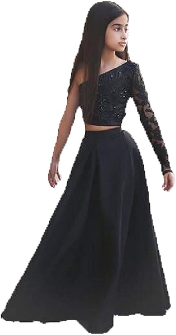 gothic flower girl dresses