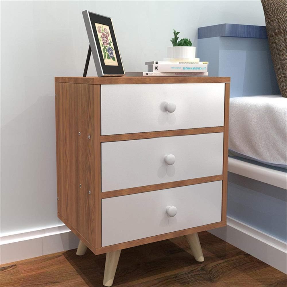Qljj Drawer Bedside Cabinet Nightstands 3 Drawer Bedside End Table Storage Tower Bedroom Nightstand Wood Cabinet Open Shelf Nightstands Wood Nightstand For Bedroom Hallway Furniture Amazon Co Uk Kitchen Home