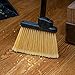 Carlisle FoodService Products 3686100 Duo-Sweep Metal Handle Flagged Lobby Angle Broom, 36
