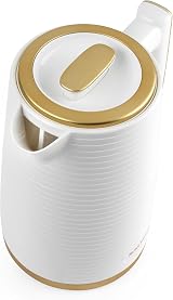 Salter Palermo Kettle and Toaster Set 1.7 L 2-Slice White/Gold 3kW/930W view 7