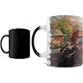 Morphing Mugs Harry Potter – Hogwarts Express by Thomas Kinkade Studios - One 11 oz Color Changing Ceramic Mug – Image Revealed When HOT Liquid Is Added!