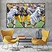 Portable Projection Screen 100 inch, Outdoor Projector Screen HD Movie 16:9, Foldable Projector Screen for Indoor Outdoor Home Theater Gaming - Works with DLP LED LCD Mini Video Projectors by AZONE1