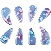 LiebeWH Guzheng Finger Picks, 8 Pcs Silicone Reusable 3cm | Elastic fingertip covers, lightweight silicone polymer, secure fit for practice and replacement, adults beginners