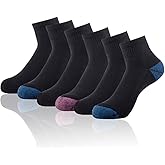 JOYNÉE Ankle Socks Women Low Cut Athletic Running with Cushion for Sports and Casual Use 6-Pairs Pack