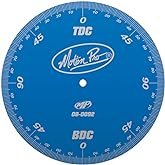 Motion Pro 08-0092 Anodized Blue Degree Wheel