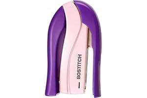 PaperPro inSHAPE 15 Reduced Effort Compact Stapler, Purple (1454)