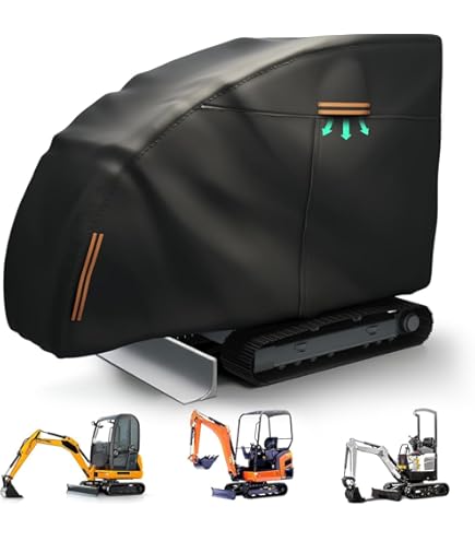 Amazon.com: Mini Excavator Cover for Bobcat E20/Kubota KX015-4