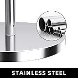 niffgaff Free-Standing Toilet Roll Holder, Stainless Steel, Modern Design view 4
