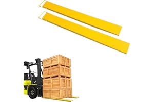 GarveeTech 72" Fork Extensions for Forklift, Heavy Duty Forklift Extensions 5.5" Width, 1 Pair Pallet Fork Extensions for For