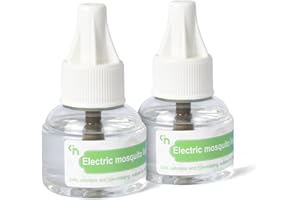 Ddrihlees Mosquito Repellent Refills for Outdoor Indoor, Includes 2-Pack 280 Hr Repellent Refill with 20’ Mosquito Protection Zone, Highly Effective, Long Lasting, DEET-Free, No Spray