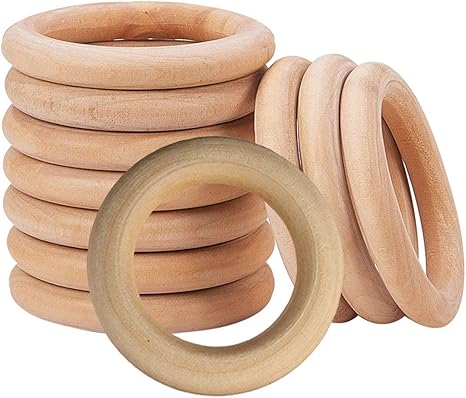 wooden teething ring