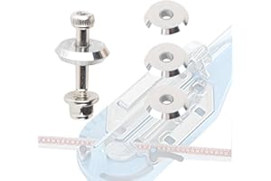 LGEGE 12mm Scoring Wheel 14A for Sigma Pull Handle Tile Cutters - 4Pcs Premium Tungsten Steel Manual Cutter Wheel for Glass, Ceramics and Tiles