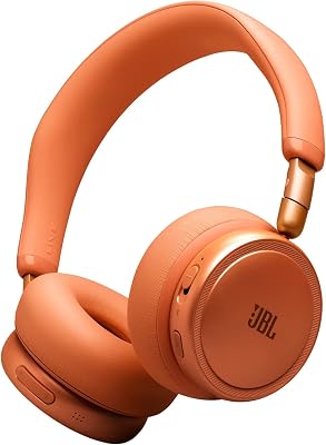 Live 680NC Kabellose On‑Ear‑Kopfhörer mit Noise Cancelling, Orange