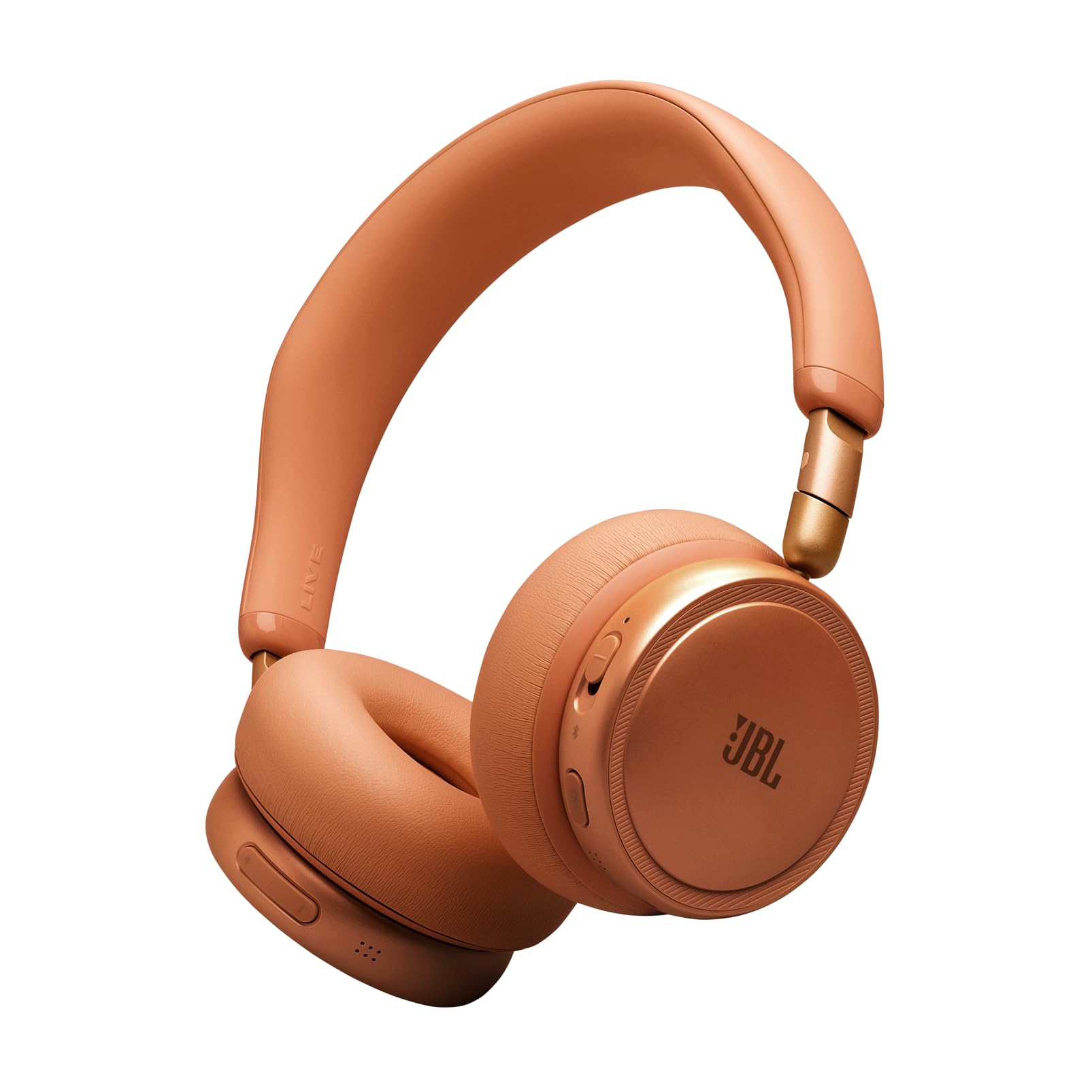 JBL Live 680NC Wireless On‑Ear Noise Cancelling Headphones, Orange
