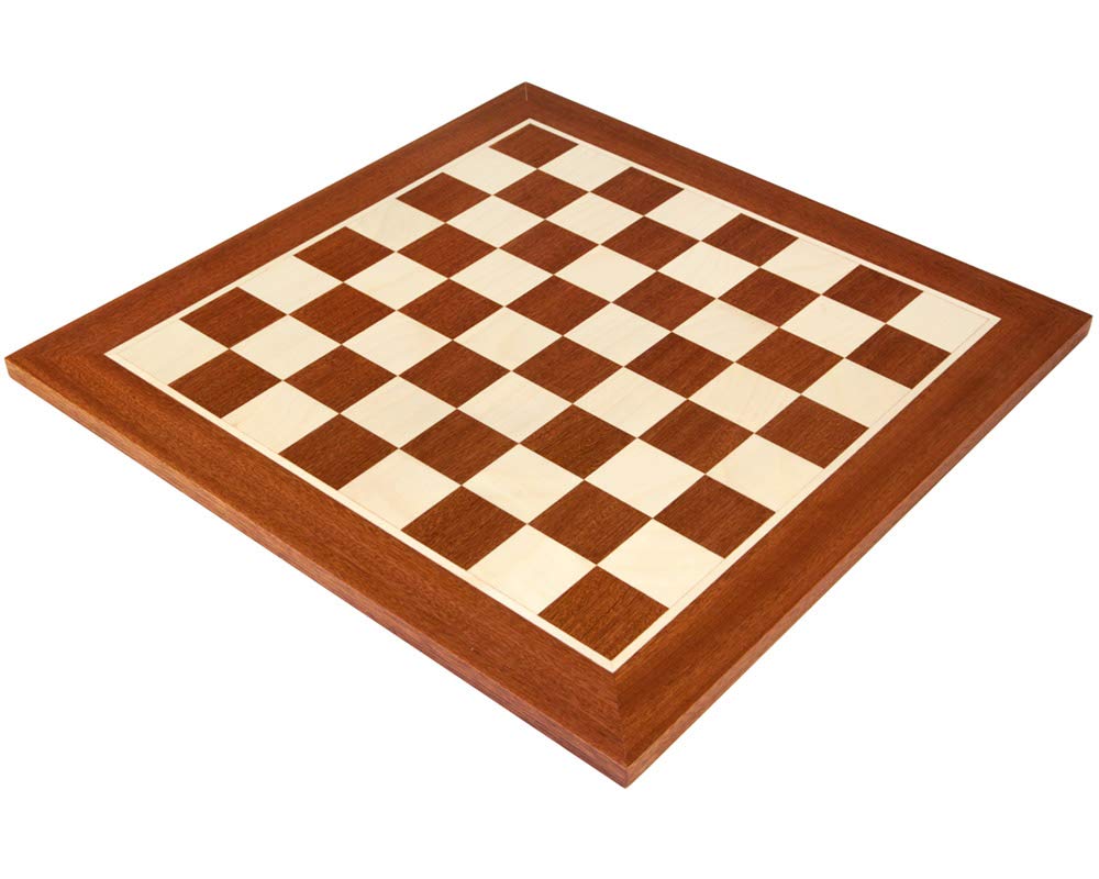 16" Inlaid wooden chess board. No. 4