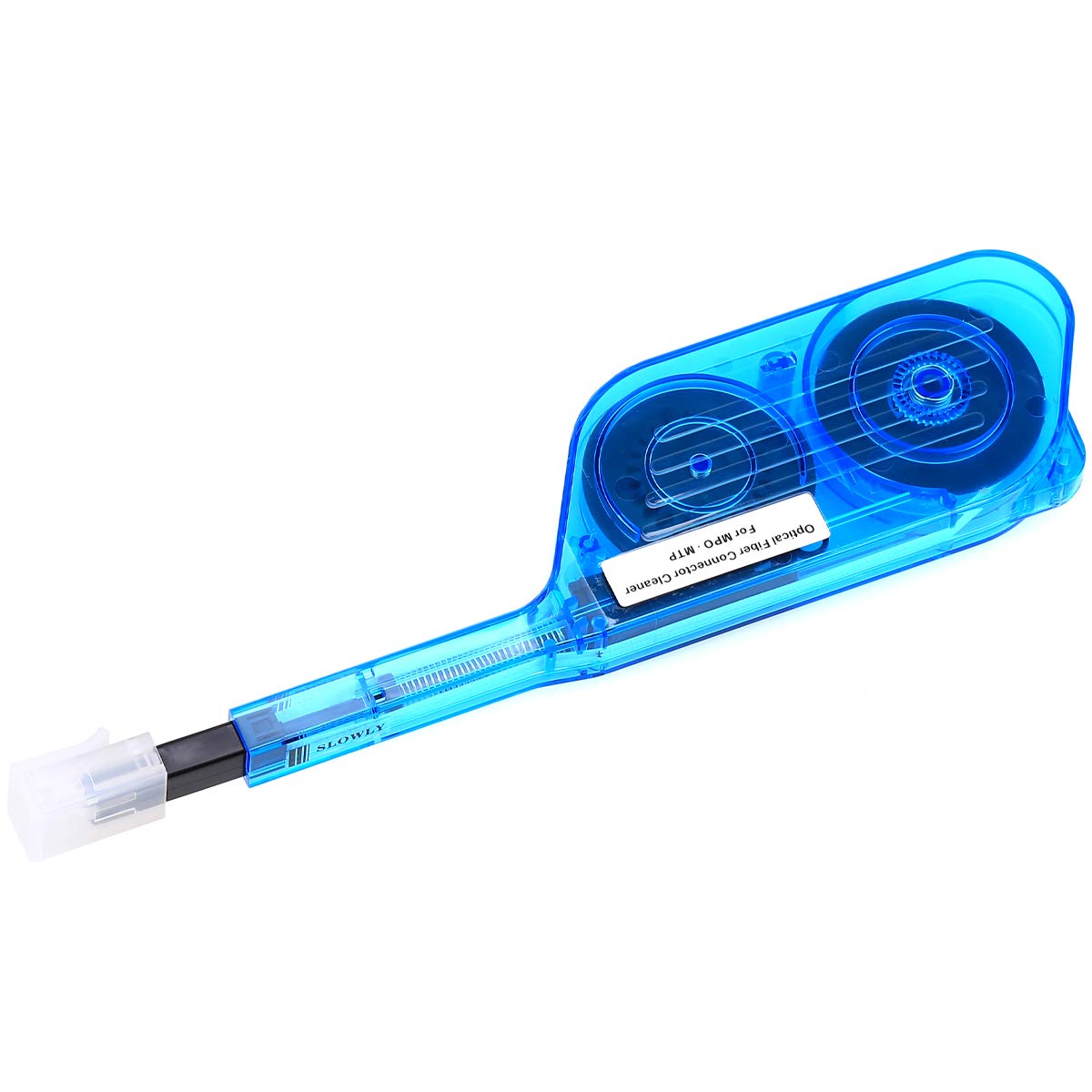 KELUSHI Fiber Optic Cleaning Tool for MPO & MTP Connectors, MPO One Click Cleaner, 500 Cycles Cleaning Connector Equipment