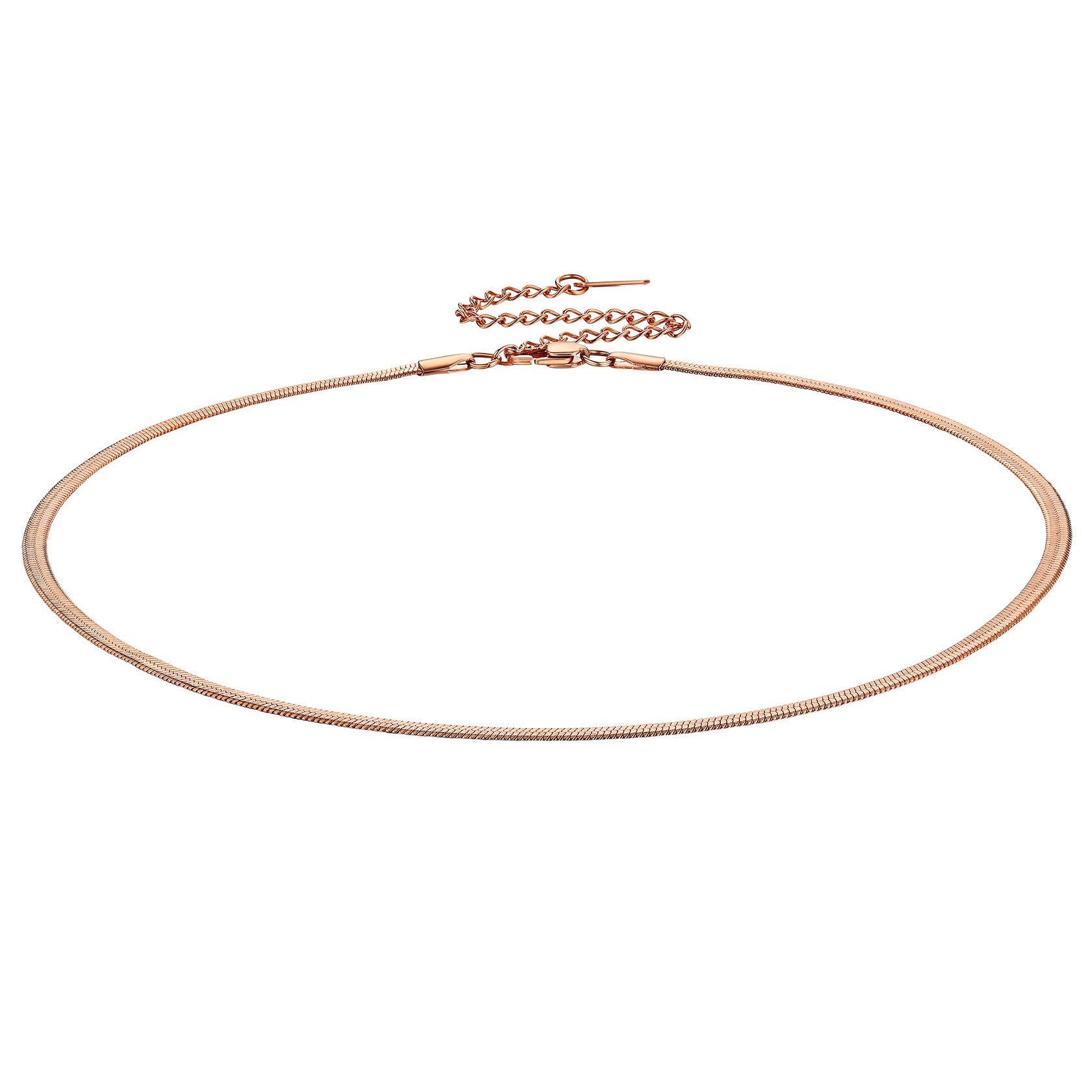 Snake Chain Herringbone Chain Necklace for Women — image 1