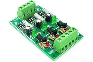 HiLetgo AC 220V Optocoupler Module AC Optocoupler Alternating Current Detect Module 3-5V or PLC 24V Level Power for PLC MCU(3 Channel)