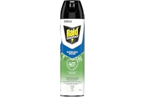 Raid Essentials Flying Insect Killer Aerosol Spray, Plant-Based Active Ingredient, Kills Flies & Mosquitoes on Contact, Pet F