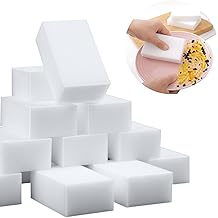 30 Pack Magic Sponge Eraser Extra Thick and Long Lasting Melamine Cleaning Sponges in Bulk - Multi Surface Power Scrubber Foa