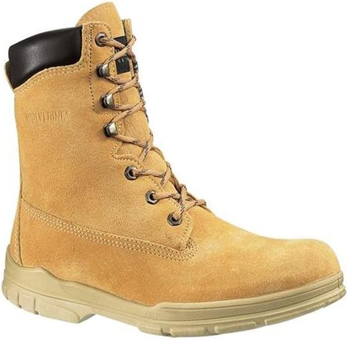 Wolverine W03718 TrappeurWPf 8" Gold Du Men's Work Boots Size 10.5N
