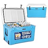 SereneLife Ultra-Tough 75 Quart Rotomolded Cooler