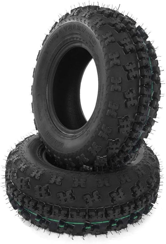 Autoforever 2 Sets 21X710 Front ATV Tires Tubeless 21 7 10
