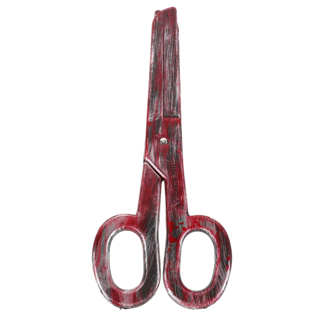 Ciieeo Large Plastic Clown Scissors Prop Realistic Fake Scissor Model for Cosplay Stage Performances Pranks and Film Theatrical Use