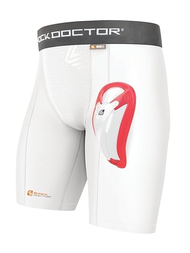 Shock Doctor Compression Shorts with Bio-Flex Athletic Cup