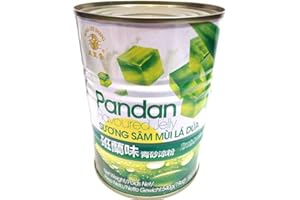 Mong Lee Shang Pandan Jelly 19 oz (1 Pack), suong sam mui la dua