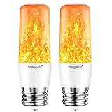 HoogaLife Flame Light Bulbs, Warm Flickering Light