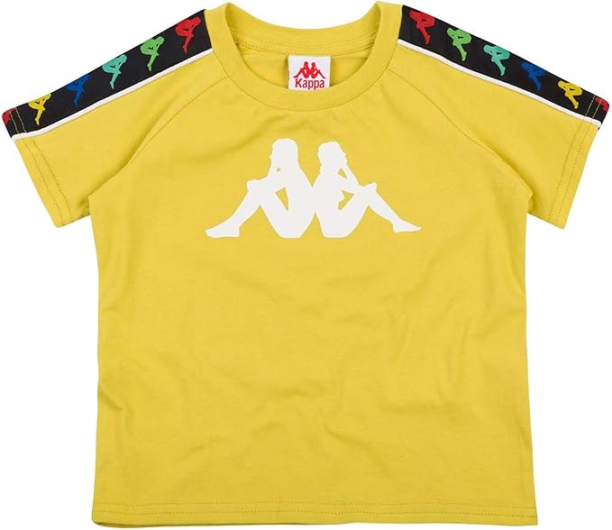 t shirt kappa gialla