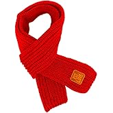 LuckyZ Toddlers Kids Scarf Boys Girls Winter Knitted Warm Scarves Neck Warmer