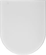 Wirquin 20721512 Disco D Shape Toilet Seat Top Fix Soft Close Quick Release view 2