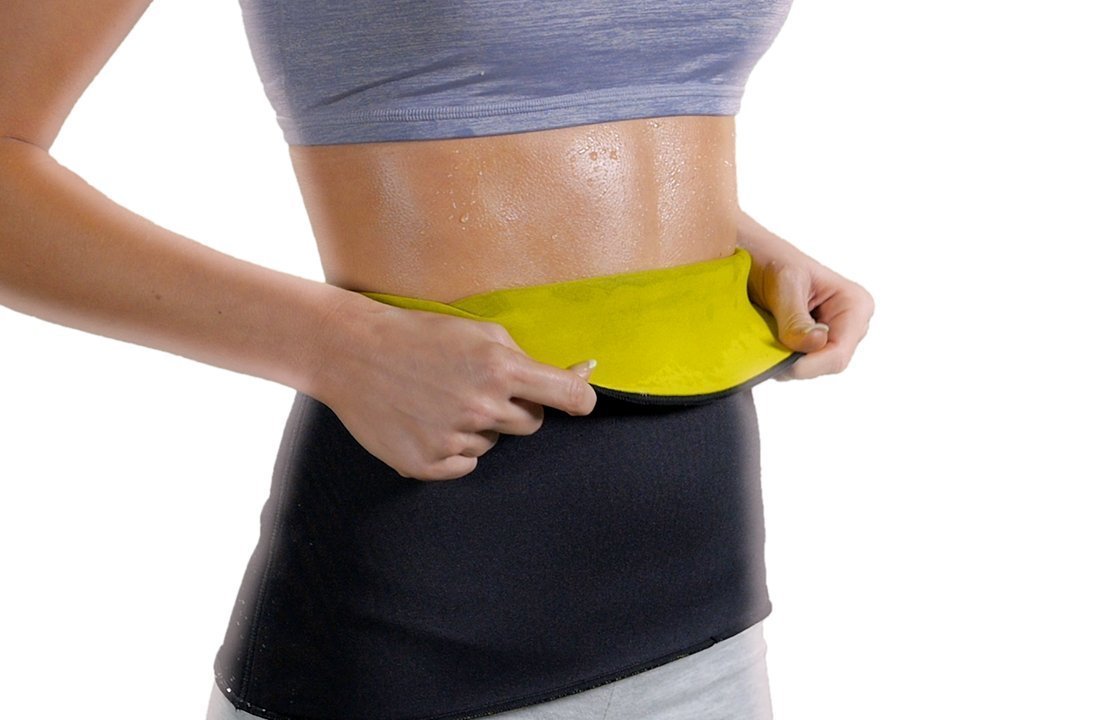 Yosoo Hot Slimming Belt Waist Trimmer Ab Belt Sweat Enhancing Neoprene Thermal Girdle Weight Loss Slimming Corset Sauna Belt for Men & Women (XXL)