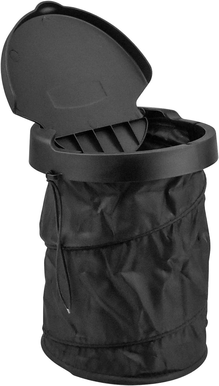 DESON Car Bin with Lid Foldable Car Trash Bag Portable Popup Car Bin