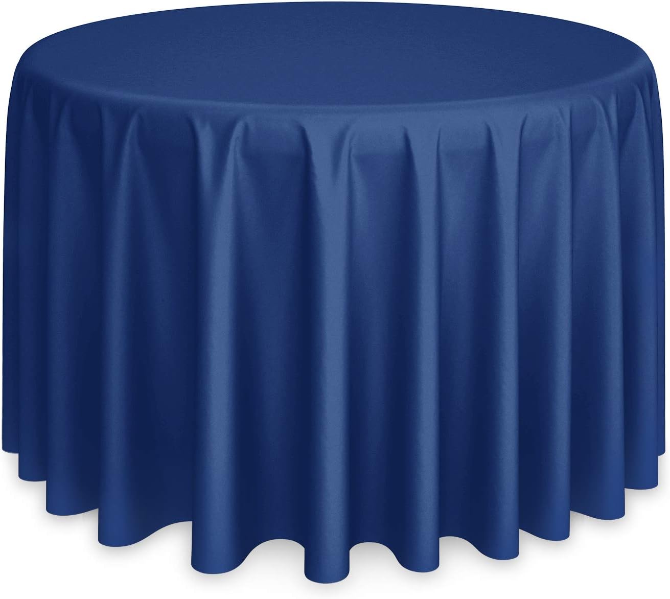 Best round table cloth royal blue