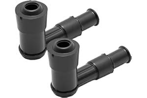 CADUFUELLY 2 Pcs Black Spark Plug Cap, Replacement for CD110 WY125 GN125 CG125 GS125